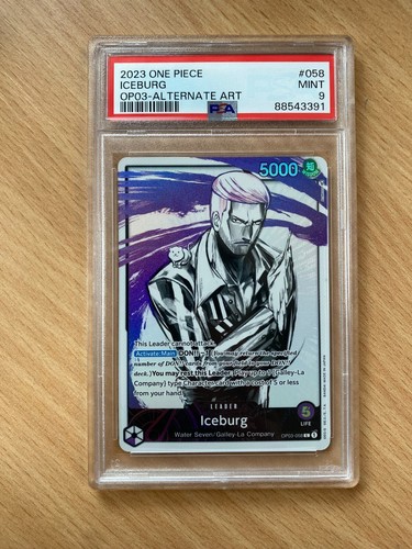 Iceburg (Alternate Art) graded PSA 9 for sale on eBay