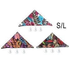 Reptile Hammock with Suction Cups Swing Hanging Bed for Chameleons Rat Small