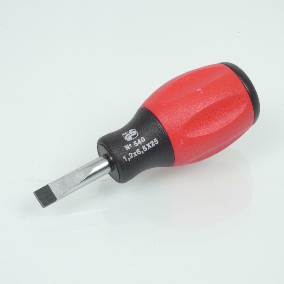 Tools low-pricing Screwdriver Limited time cheap sale Flat Wisvo for 1.2x6.5x25mm Nozzle N°540