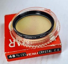 Filtro lente vetro effetto stella schermo croce cristallo 48mm originale Vemar 48mm CS