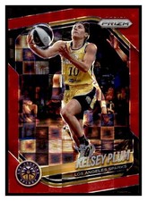 2025 Prizm WNBA Red Pandora 59 Kelsey Plum #/199 Los Angeles Sparks card