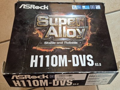 ASRock H110M-DVS R3.0, LGA 1151, Intel (H110M-DVS R3.0) Mainboard