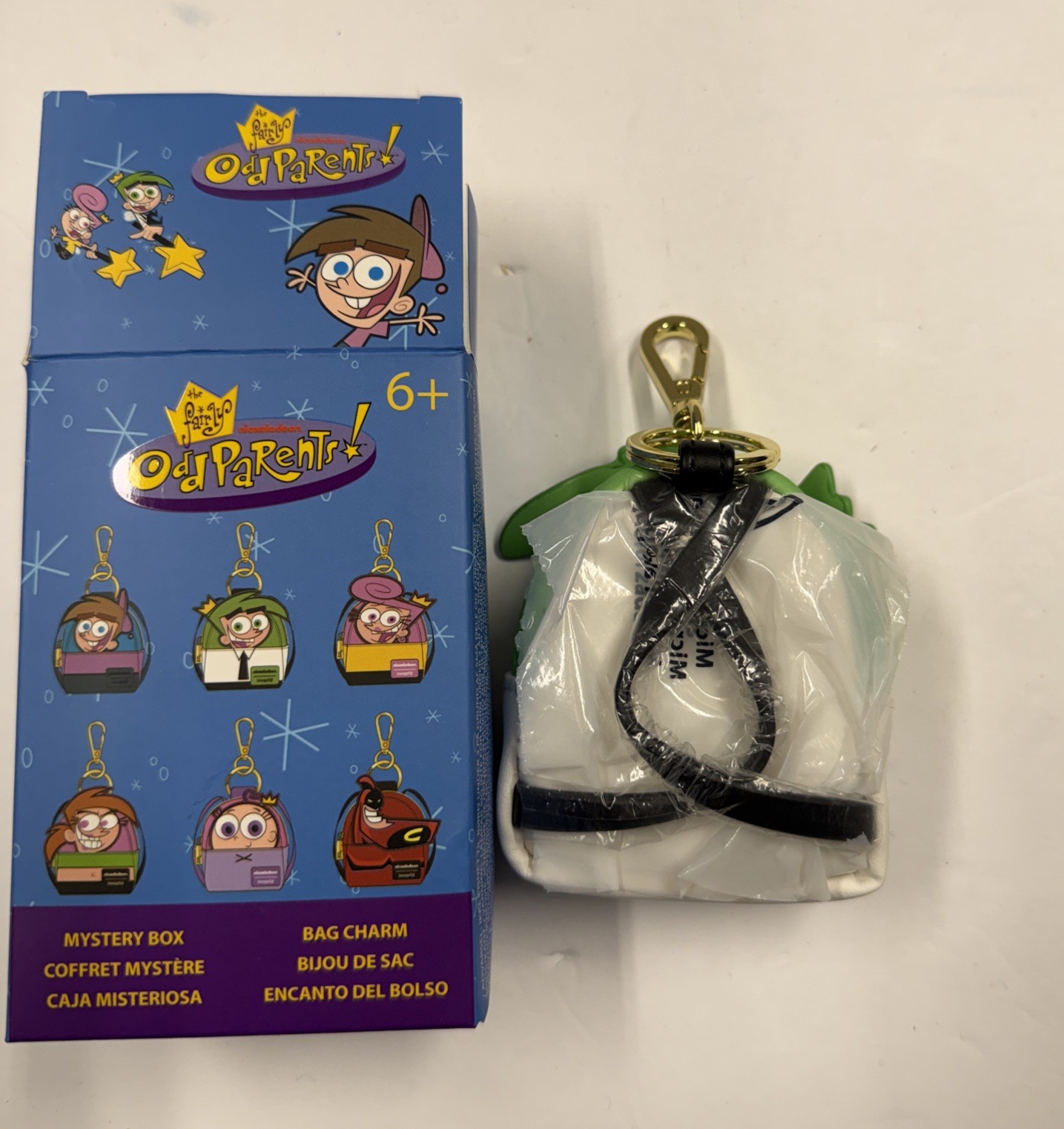 Nickelodeon Loungefly Mini Backpack Keychain Blin… - image 2