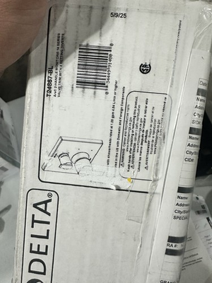 #ad Delta T24867 Ara 14 Series Pressure Balanced Valve Trim Black $190.00