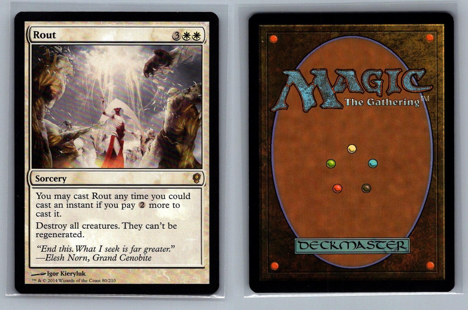 Rout #80 Conspiracy Magic: The Gathering MTG - LP