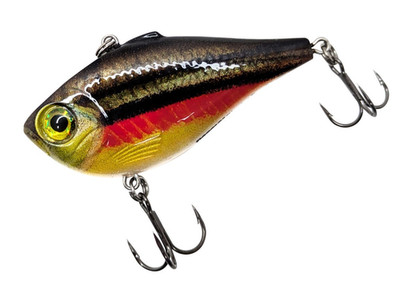 Rapala Rippin Rap #6 Hotshot Custom Painted Lipless Crankbait (Red Dace)