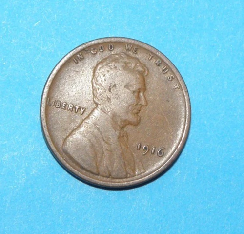 1916  WHEAT CENT    VERY FINE #1