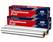 Standard 18x500 aluminum foil 2 pack- Ready for Use,Restaurants, Home, Catering