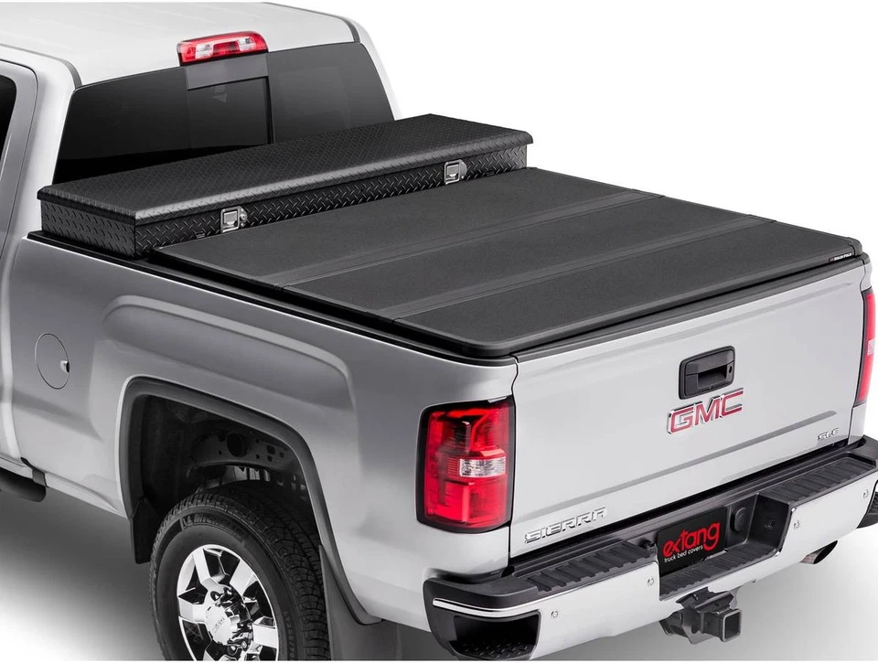Extang Solid Fold 2.0 Toolbox Hard Tonneau Fits 17-25 F250/350 SD 6'10" Bed Foto 2 de 4