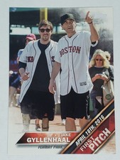 Jake Gyllenhaal 2016 Topps Update Series #FP-2 First Pitch Insert Boston Red Sox