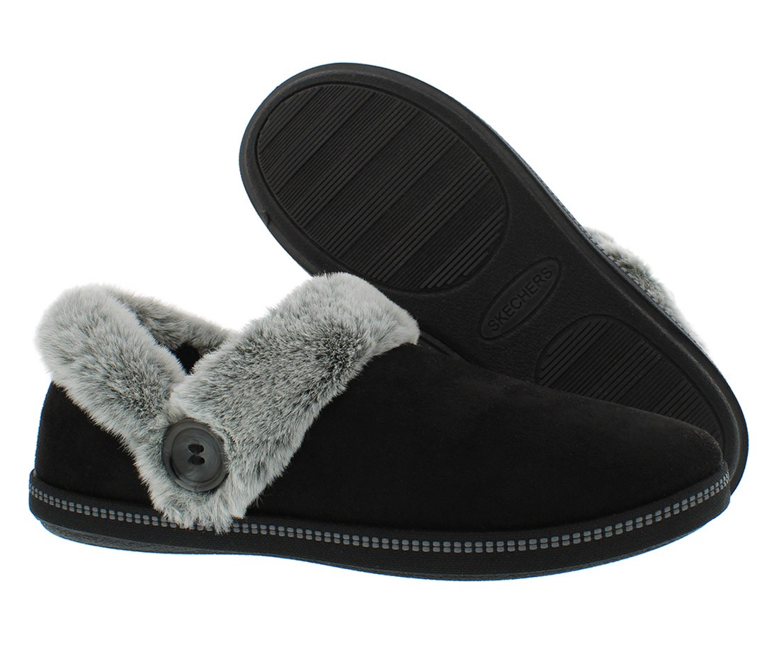 Женские слипоны Skechers Cozy Campfire Fresh Toast размер 6 Цвет черный 8290₽