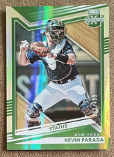 2022 Panini Elite Extra Edition - Kevin Parada #11 Status Green /499 (RC) Mets