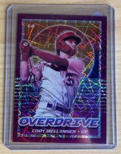 2021 Panini Chronicles Cody Bellinger #19 Overdrive Purple Velocity Dodgers