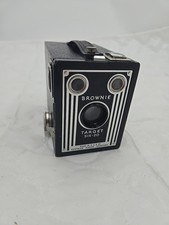 Vintage Eastman Kodak Brownie Target Six-20 Box Camera 1941 Art Deco Display