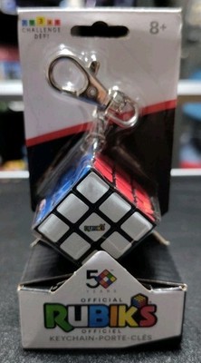 Rubik's Cube The Original 3x3 Rubiks Cube Toy Puzzle Spin Master Games Keychain!