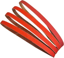 8 Pack 1 x 42 Inch Metal Grinding Ceramic Sanding Belts Kit - 40 60 1x42 in 