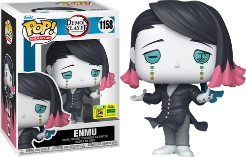 Funko Pop! Animation Demon Slayer: Kimetsu no Yaiba Enmu SDCC Sticker #1158 2022