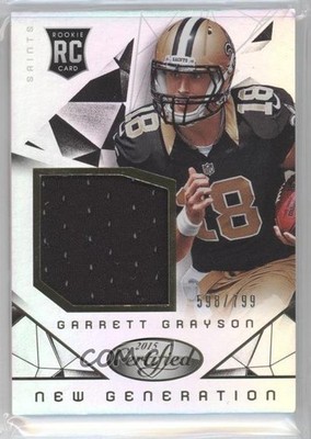 2015 Certified New Generation Jerseys /799 Garrett Grayson #NG-GG Rookie RC 0b2