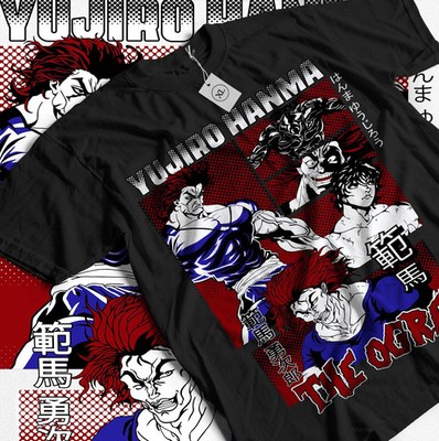 Baki The Grappler T-shirt Hajime No Ippo Kamogawa Boxing Gym Ippo Baki Shirt