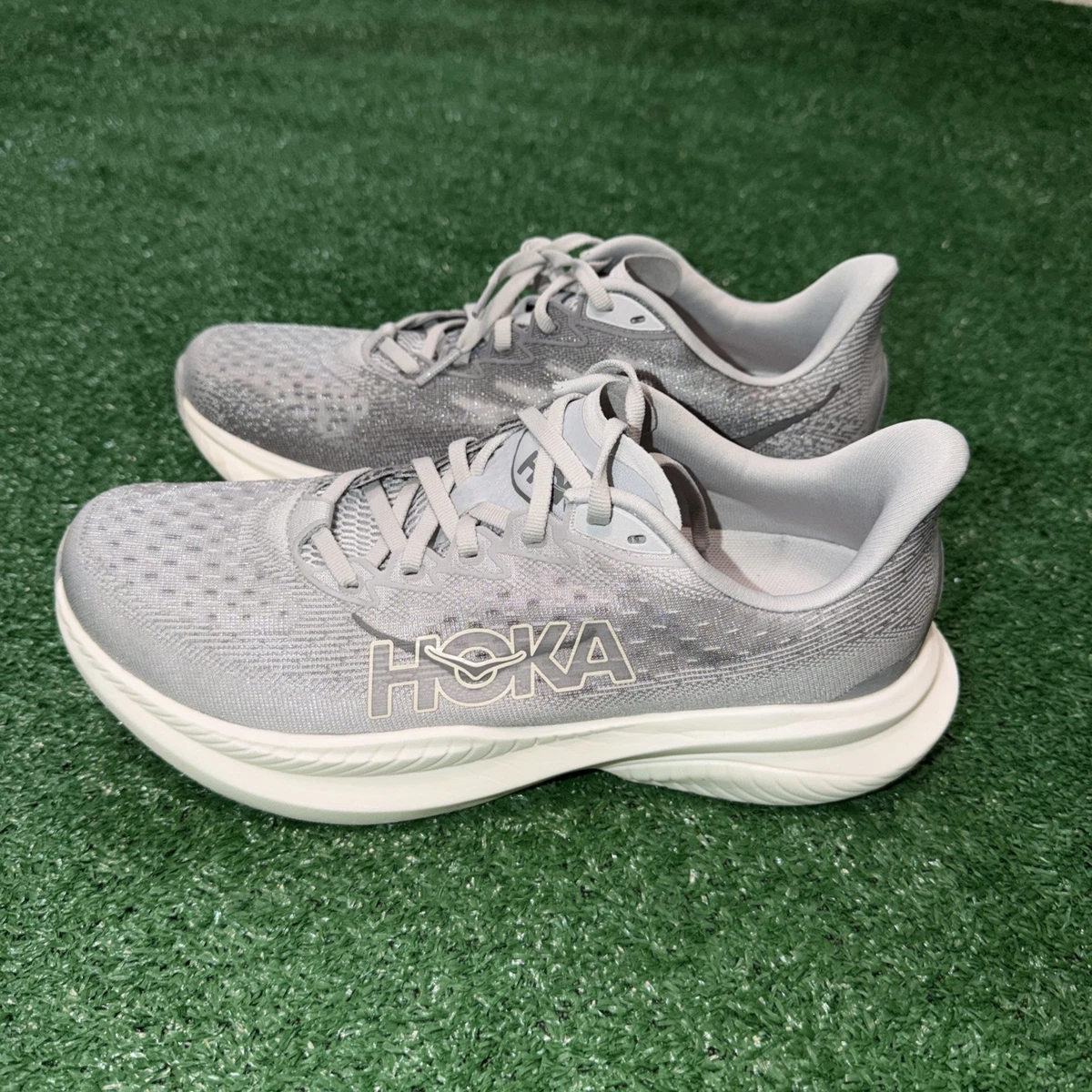 Hoka One One Mach 6 1147790-SLBS Stardust Gray White Sneaker Men\'s Size 9 New Hoka One One HOKA Mach 6 Stardust for sale | eBay main image 3