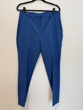 Vince Camuto Trouser Tapered Ankle Leg Pant in Blue Size 10
