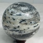 Natural green tourmaline ball polished quartz crystal ball healing 2680G(5.9LB) — photo 3