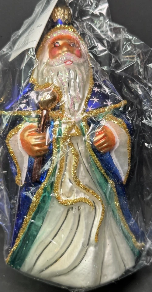 Christopher Radko Christmas Magic Santa 1996 Starlight exclusivo para miembros Foto 4 de 4