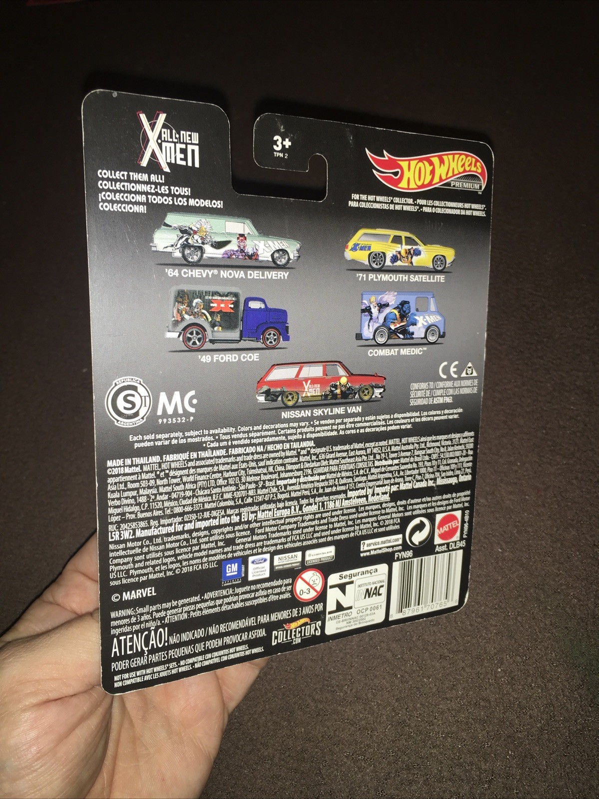 Hot Wheels Premium All New X-men Nissan Skyline Van thumbnail 5