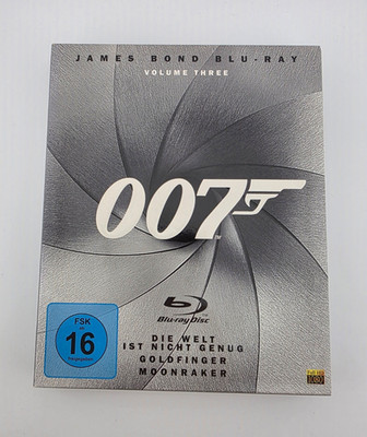 James Bond 007 Blu-Ray Volume Three 3 - 3 Filme