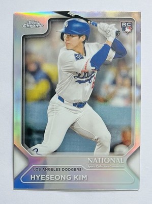 2025 Topps National Convention - Topps Chrome Baseball Hyeseong Kim #MLB-28 (RC)