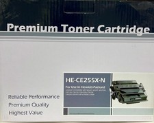 HE-CE255X-N Premium Black High Yield Toner Cartridge