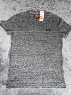 Superdry The Orange Label Mens T-Shirt Size Small Gray NWT