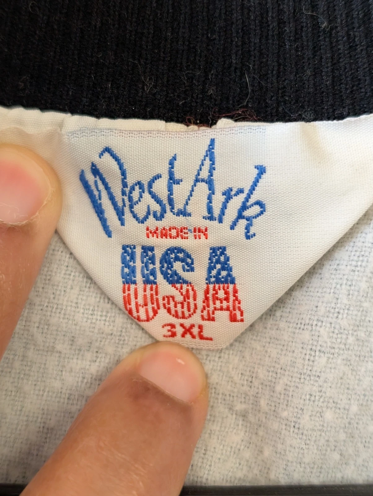 Vintage 90s WestArk Racing Bomber Jacket 3XL AC Delco ASDA Sand Drags Streetwear - product detail image 5