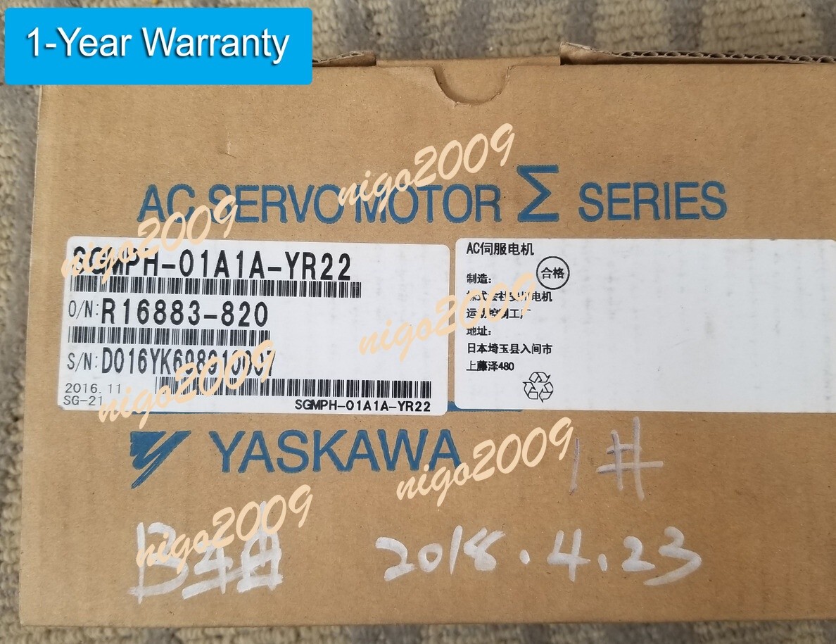 1PC   AC SERVO MOTOR SGMPH-01A1A-YR22 NEW ORIGINAL FREE EXPEDITED SHIPPING #tr