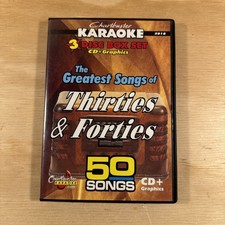 5018 30'S 40'S THIRTIES FORTIES 3 DISC CHARTBUSTER  KARAOKE