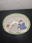 Vintage 1987 Fitz And Floyd Bacon And Eggs 3 Pigs Canape Tray Dish Japan