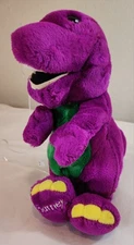 Barney 12” Plush The Lyons Group Purple Dinosaur Vintage 1992
