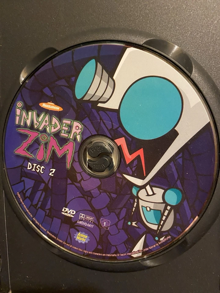 Invader Zim DVD Nickelodeon Vol 1 And 2 Doom Doom Doom And Progressive Stupidity - Image 3 of 4