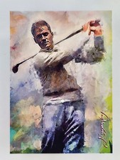 Bobby Jones Art Card Limited 45/50 Edward Vela Signed (GOLF)