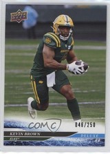 2025 Upper Deck CFL Deluxe 46/250 Kevin Brown #50 04vd