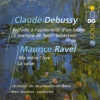 Audio Cd - Claude Debussy / Maurice Ravel - Orchestral Works - Mdg -D- Neu