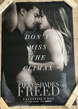 Original Fifty Shades Freed  Bus Stop Movie Poster 48x70inches