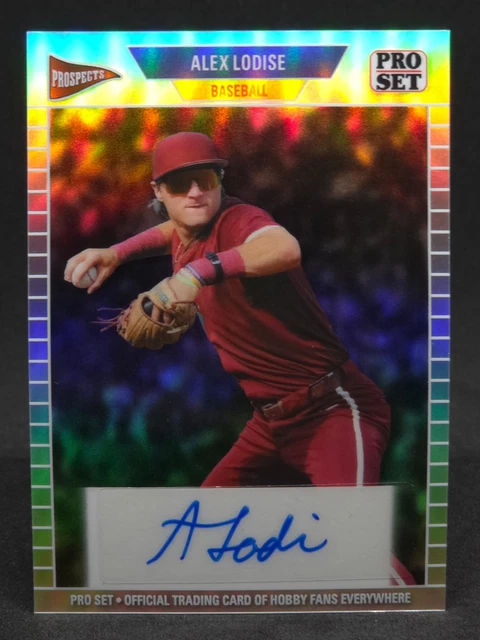 ALEX LODISE 2026 LEAF PRO SET METAL 1989 DESIGN SILVER PRIZM AUTO RC 20/20
