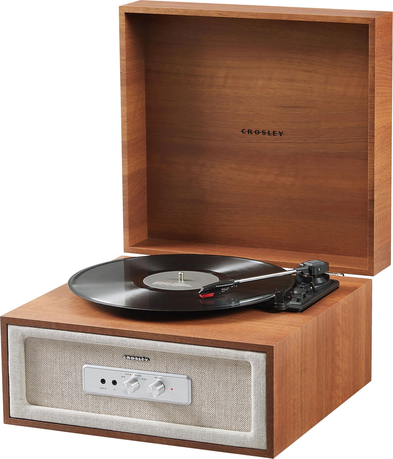 CR6235AFT-NA Rohe 3-Speed Bluetooth Vinyl Record Player with Built-in Speakers