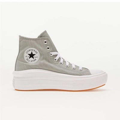 CONVERSE Women's Chuck Taylor All Star Move Hi Platform Sneakers sage 7.5 NWOT