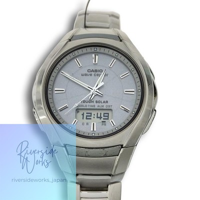 CASIO Solar Watch Digi-Ana Silver WVA-420J