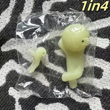 Smiski Series 4 - Smiski Lazy - Authentic Designer Luminous doll