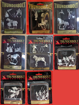 Thunderbolt Mountain Miniatures - #3000 #3001 #3002 #3003 #3009 #3027 #3030 3031