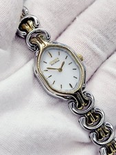  [WORKS] 17mm Citizen Eco DRIVE White Dial Wo...