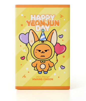 PRE YEONJUN - UNOPENED HWANG CHOON PLUSH SET 1st ORDER TOMORROW X